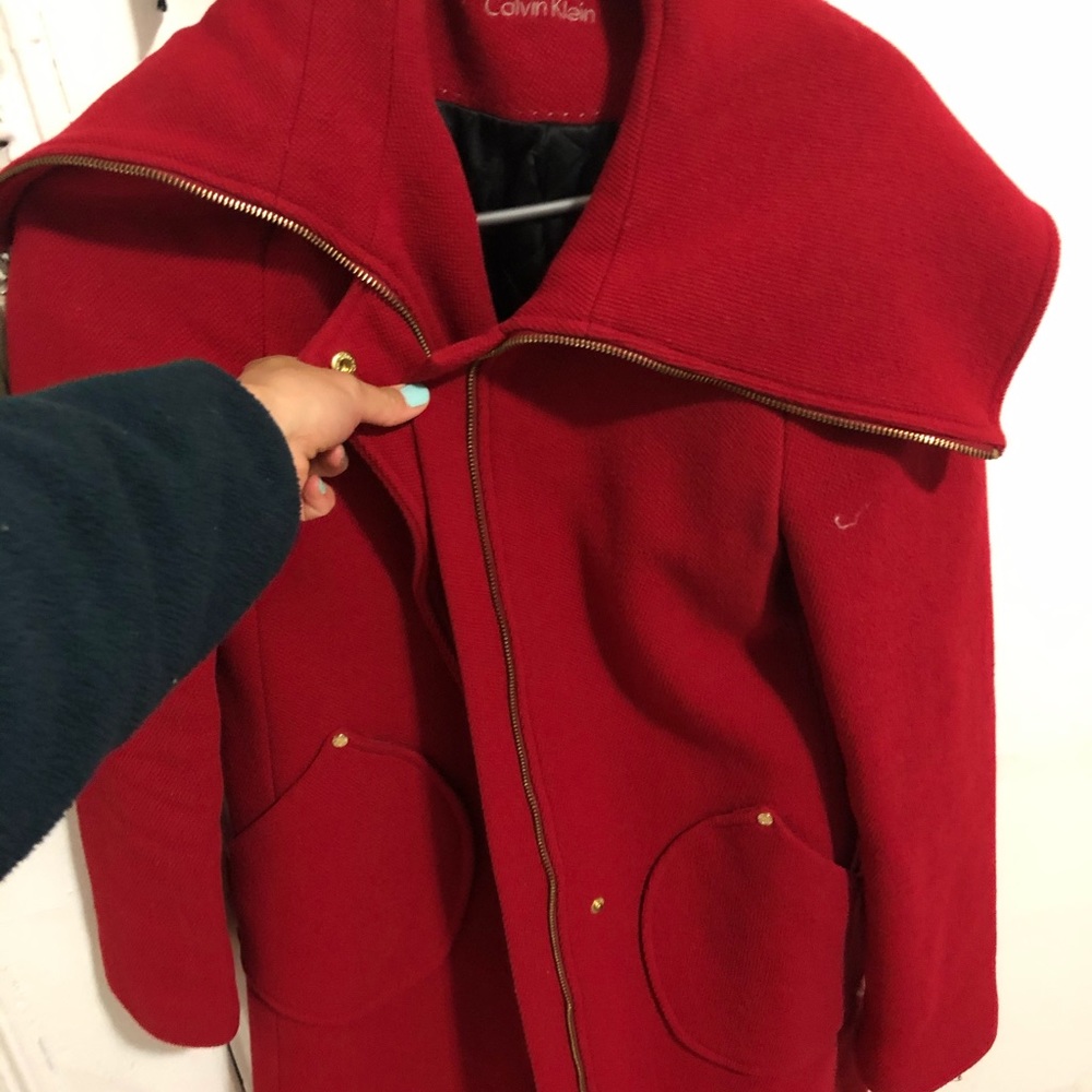 Calvin Klein Red coat